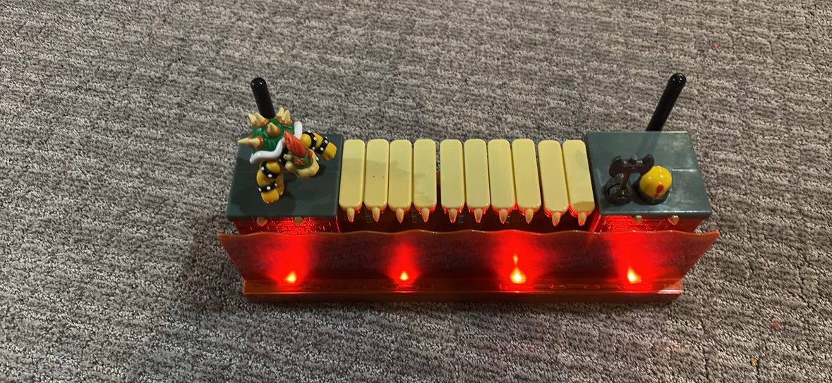 Super Mario Bowser's Castle Playset Bridge