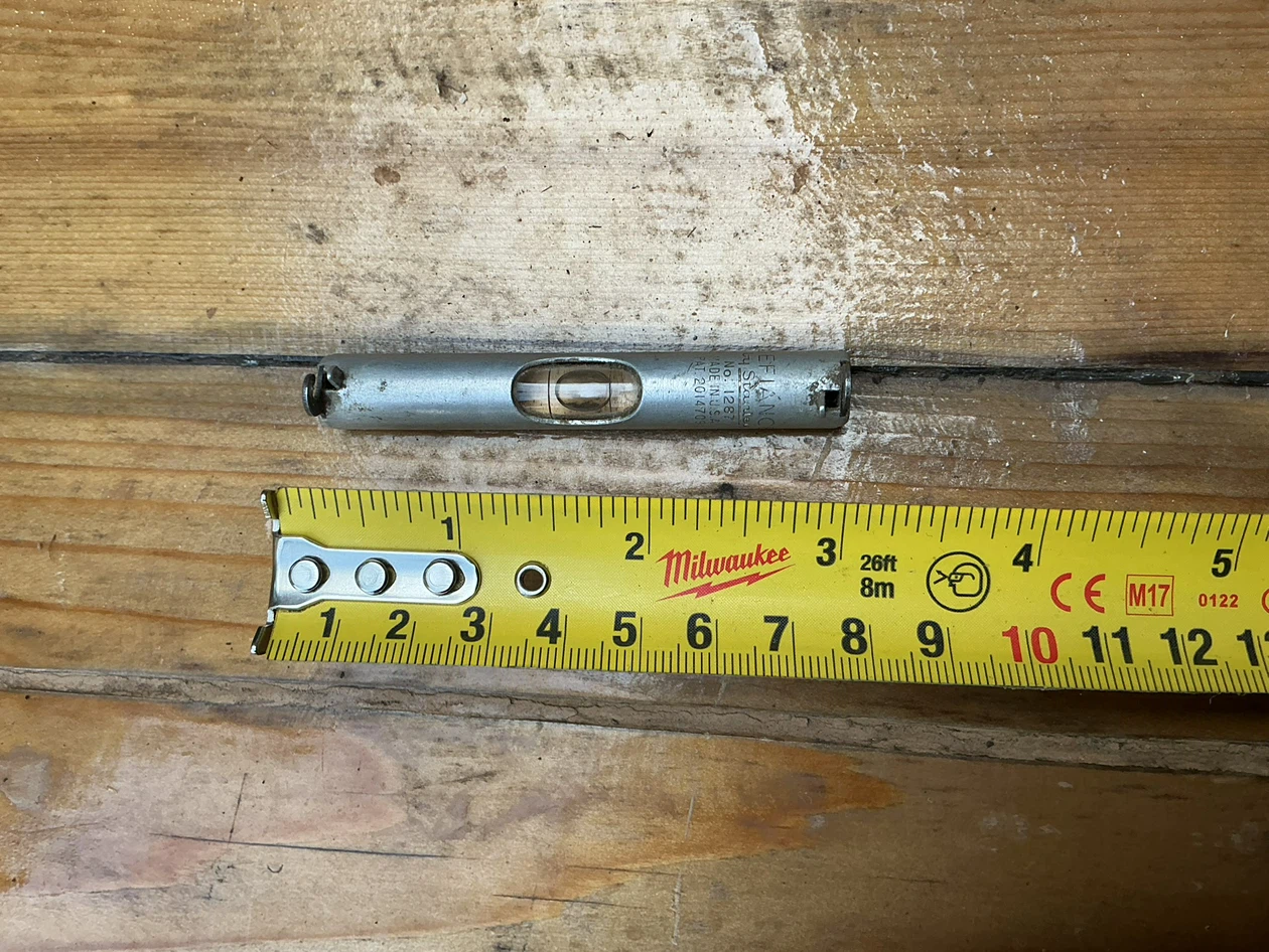 Vintage Defiance by Stanley Torpedo Pocket Line Level No. 1287