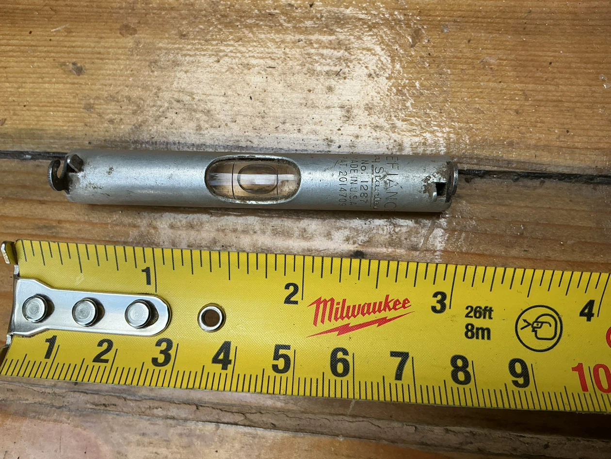 Vintage Defiance by Stanley Torpedo Pocket Line Level No. 1287 - photo 2