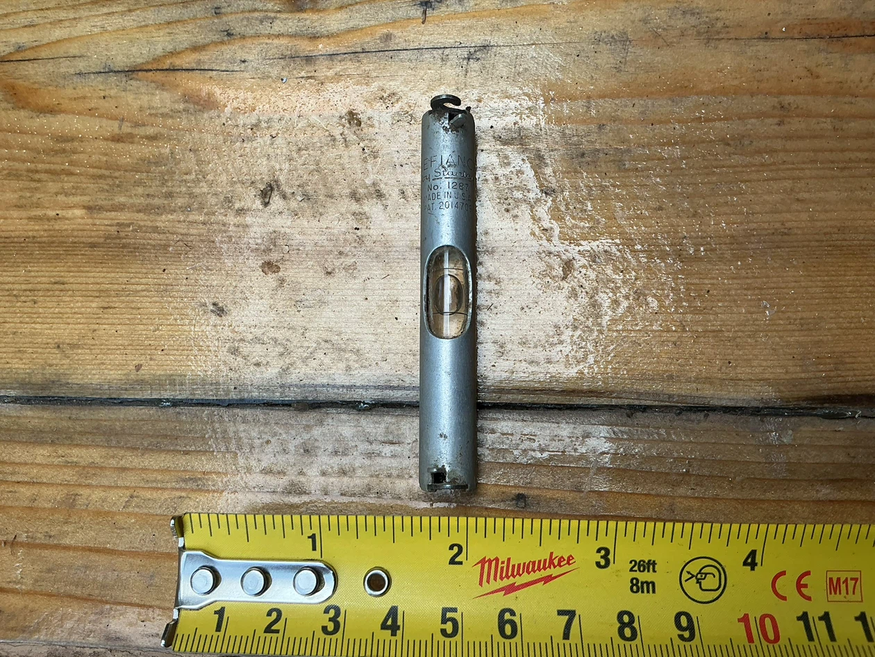 Vintage Defiance by Stanley Torpedo Pocket Line Level No. 1287 - photo 3