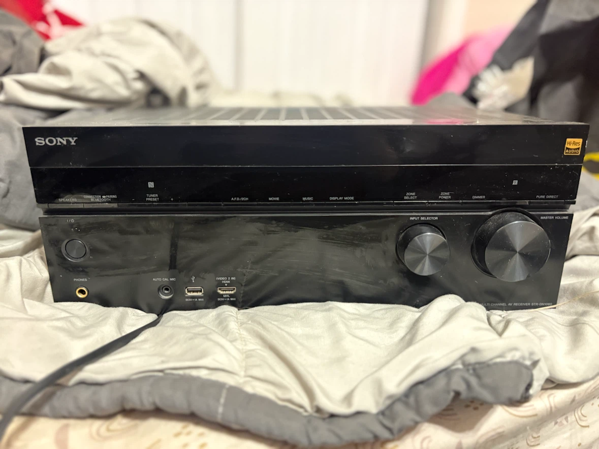 Sony AV Receiver STR-DN1060 and Pair of JBL Speakers - photo 4