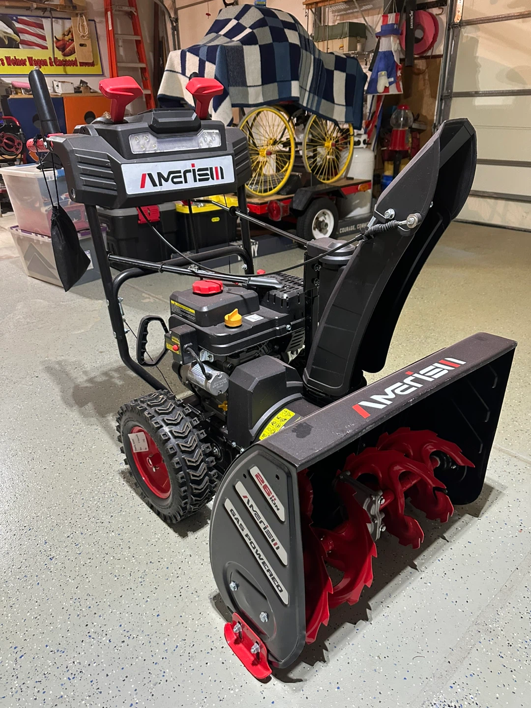 Amerisun 26-inch Gas Powered Snow Blower - photo 4