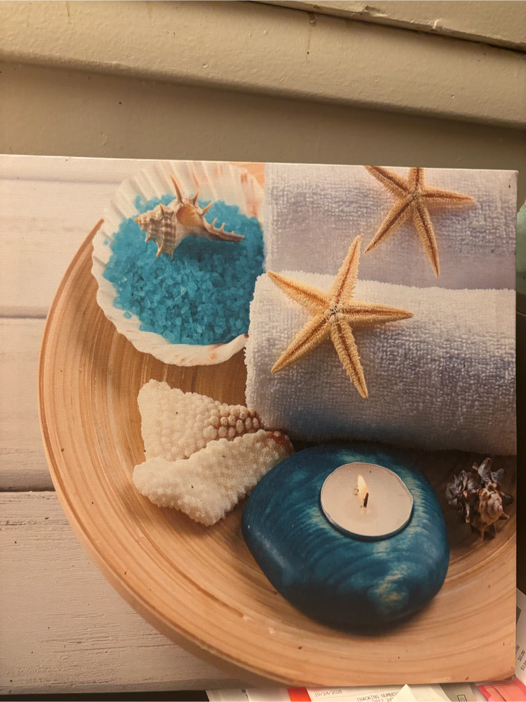 Coastal Theme Wall Canvas