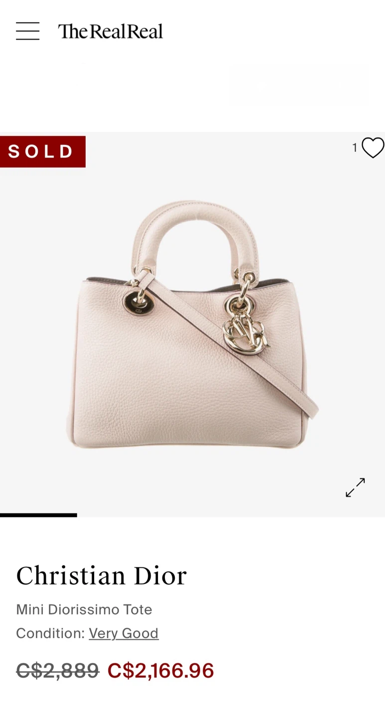 Christian Dior Diorissimo tote bag - photo 3