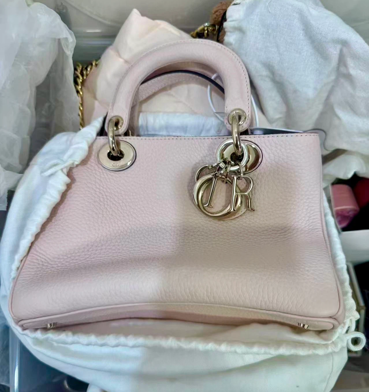 Christian Dior Diorissimo tote bag