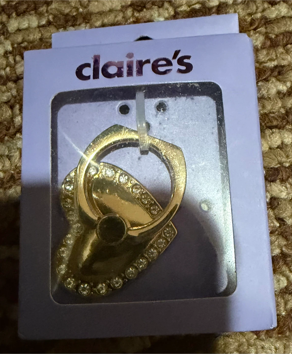 Claire's Heart Phone Ring Holder