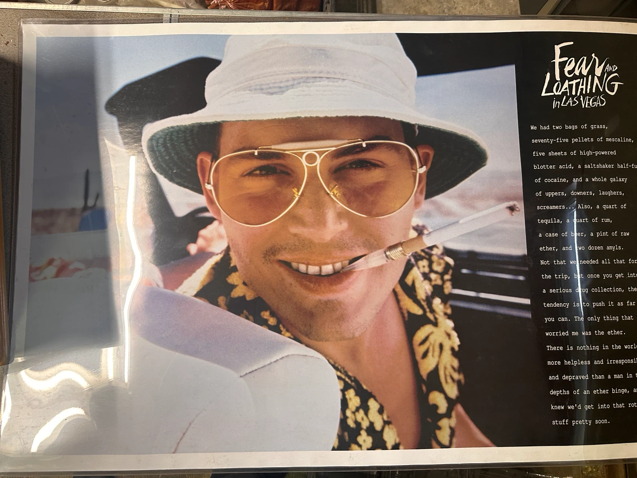 Fear and Loathing in Las Vegas poster