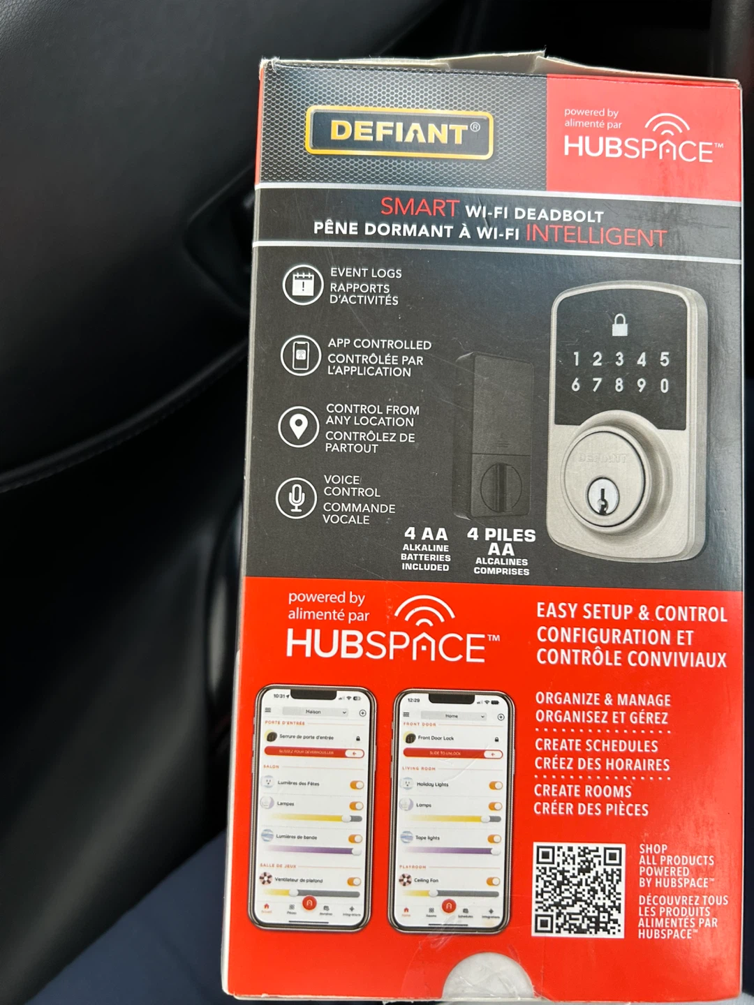 Defiant Smart Wi-Fi Deadbolt - Satin Nickel - photo 3
