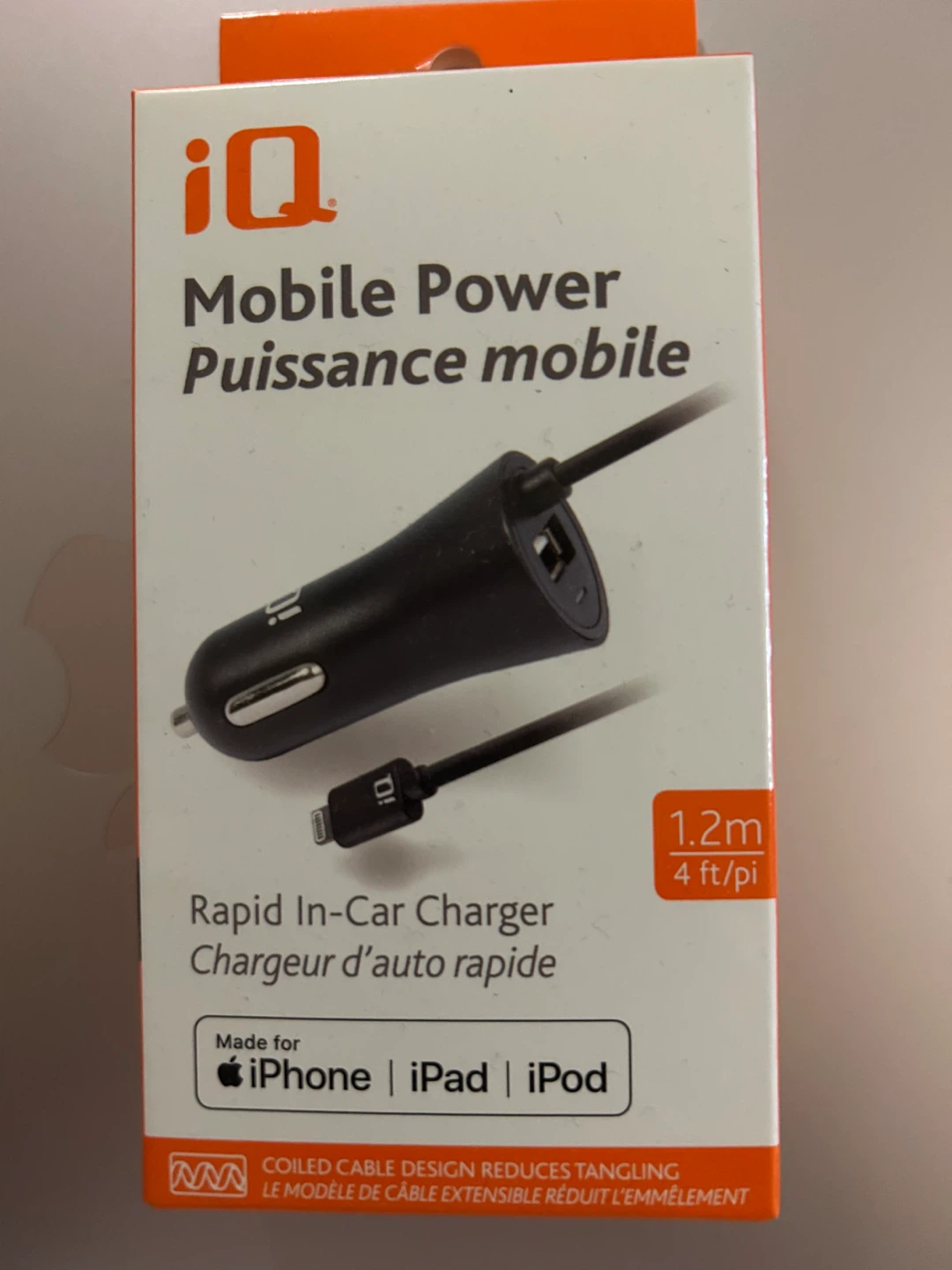 iQ Rapid In-Car Charger for iPhone