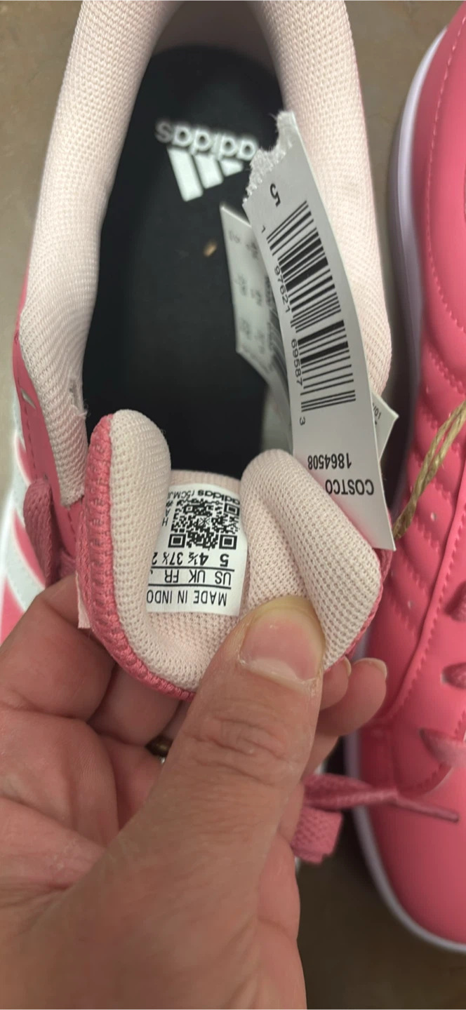 Kids Adidas Pink Sneakers - photo 2