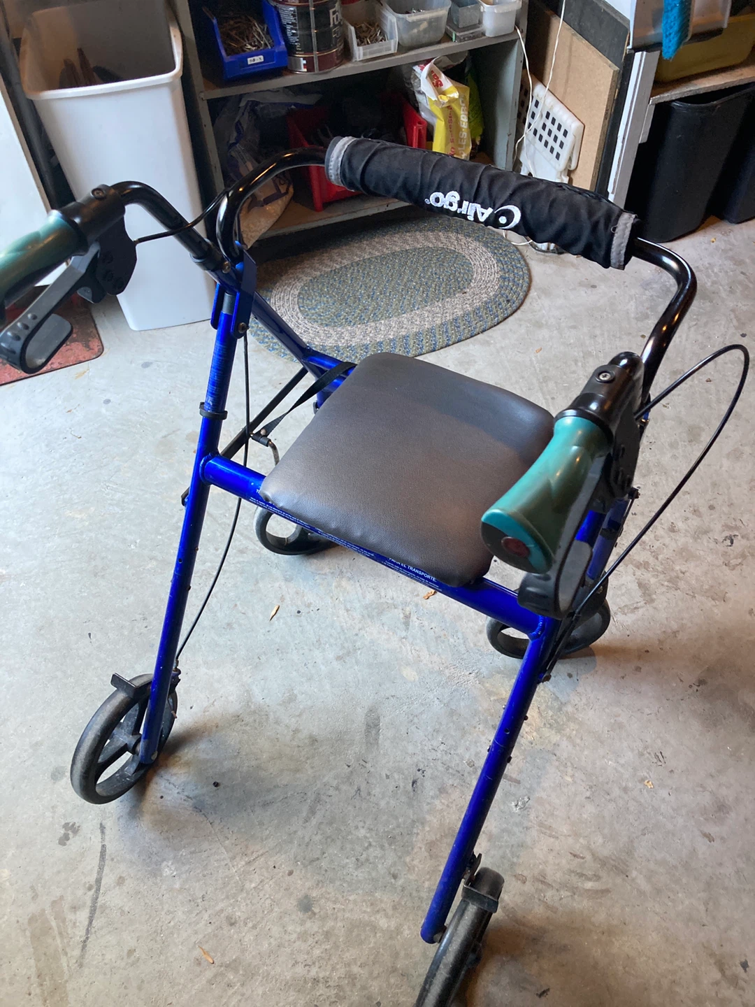 Airgo Blue Rollator Walker