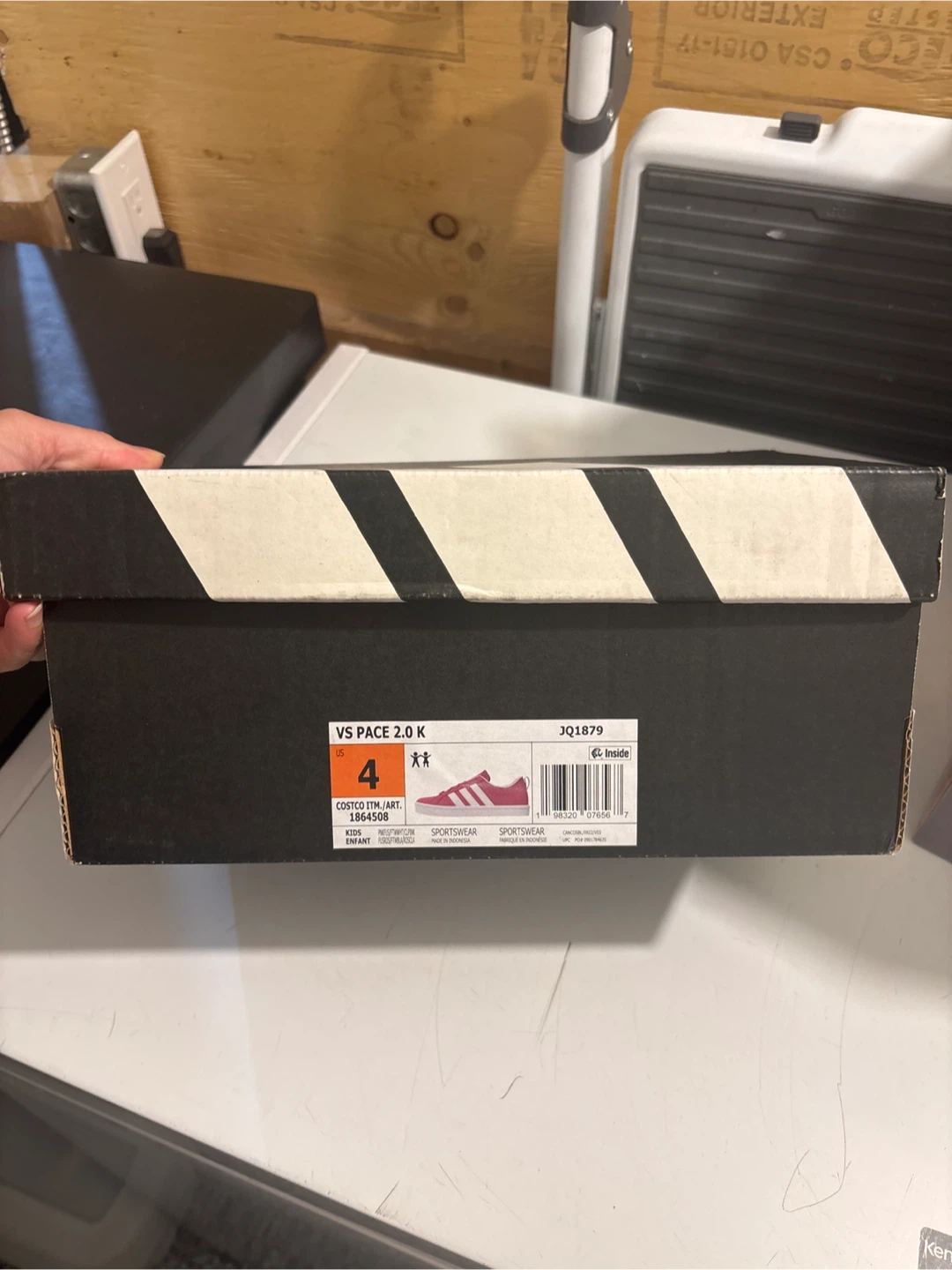 Kids Adidas Pink Sneakers - photo 3