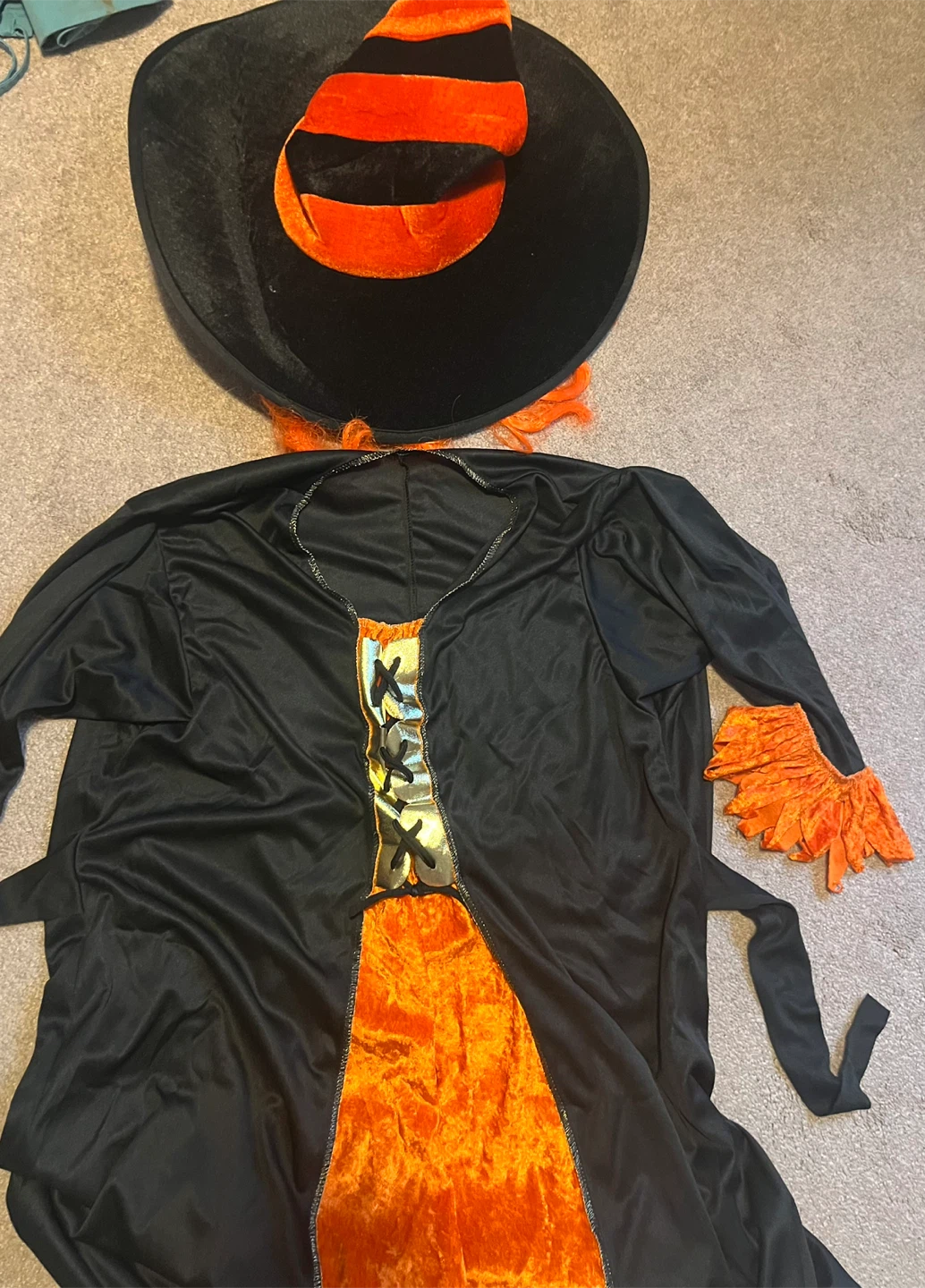 Halloween 🎃 Witch Adult Costume with Hat - photo 2