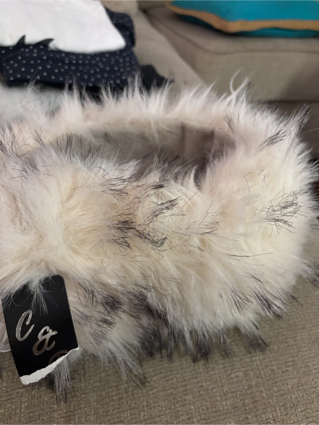 C&G Faux Fur Headband