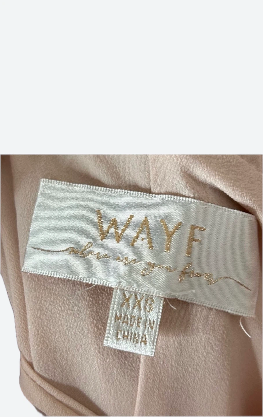 WAYF Long Maxi Dress Ruffle Gown Pink XXS - photo 4