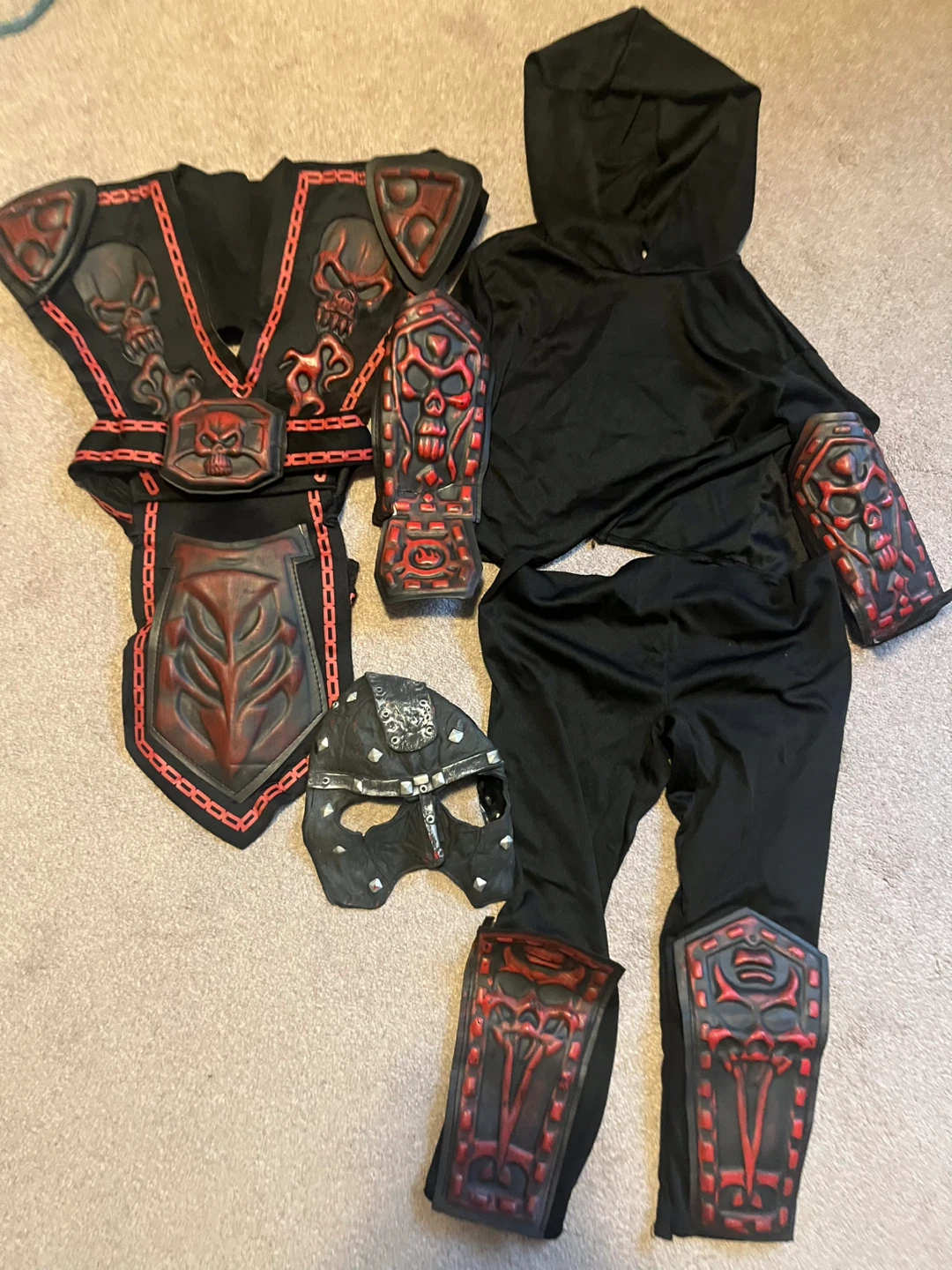 Halloween 🎃 Kids Skull Warrior Costume