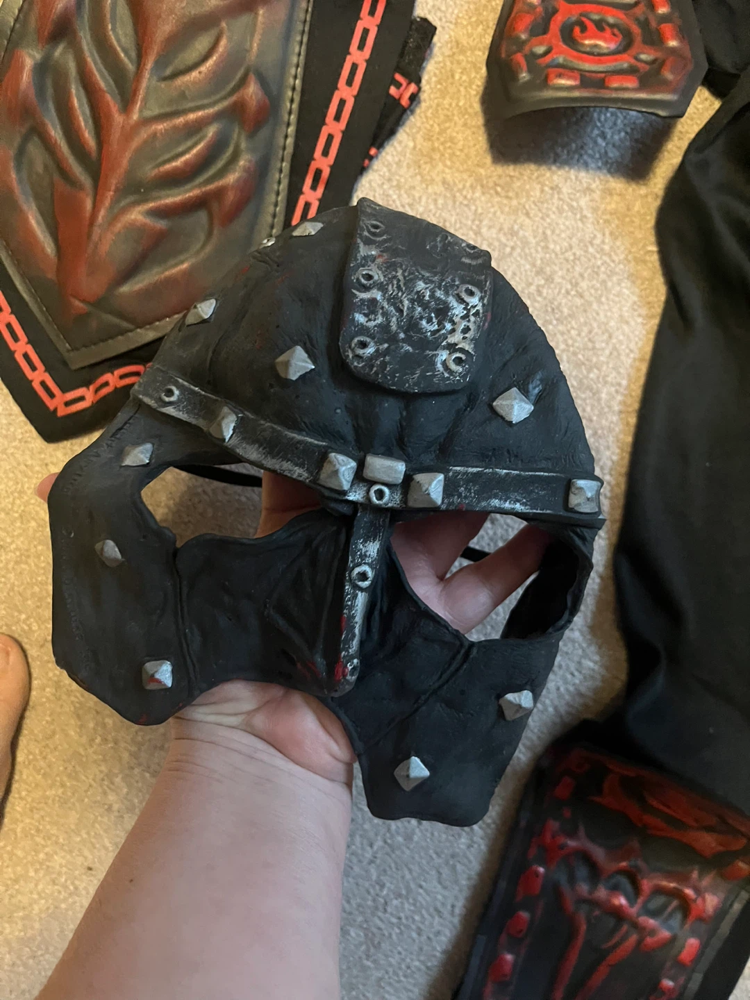 Halloween 🎃 Kids Skull Warrior Costume - photo 4
