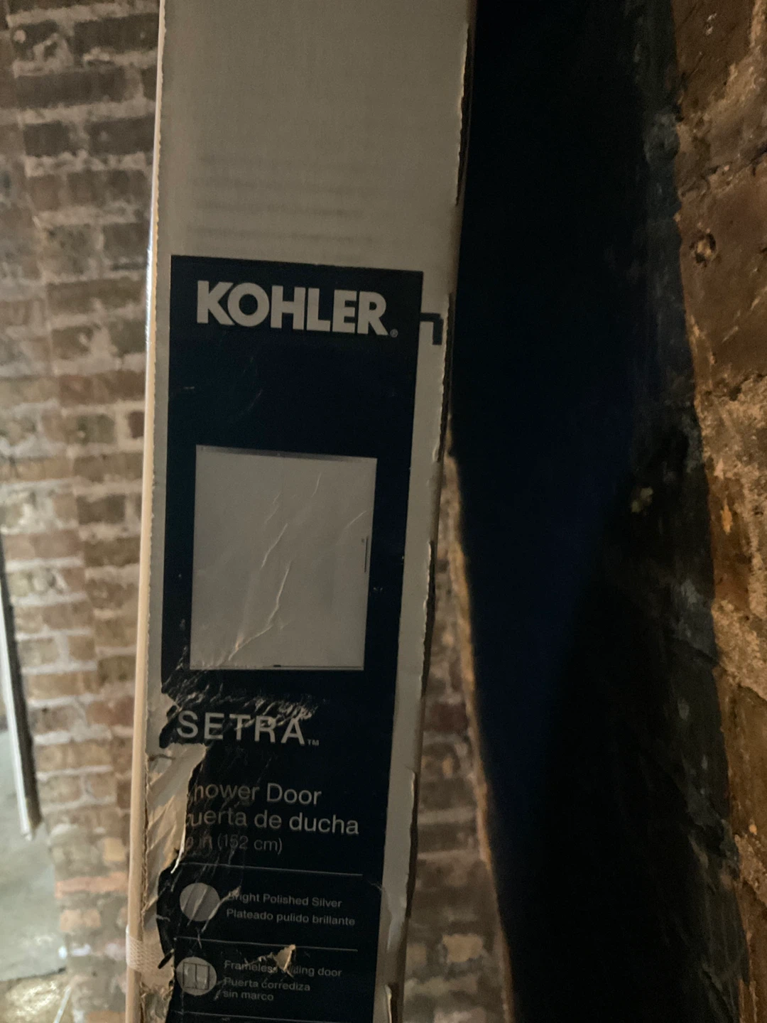 Kohler Setra Frameless Sliding Shower Door - photo 2