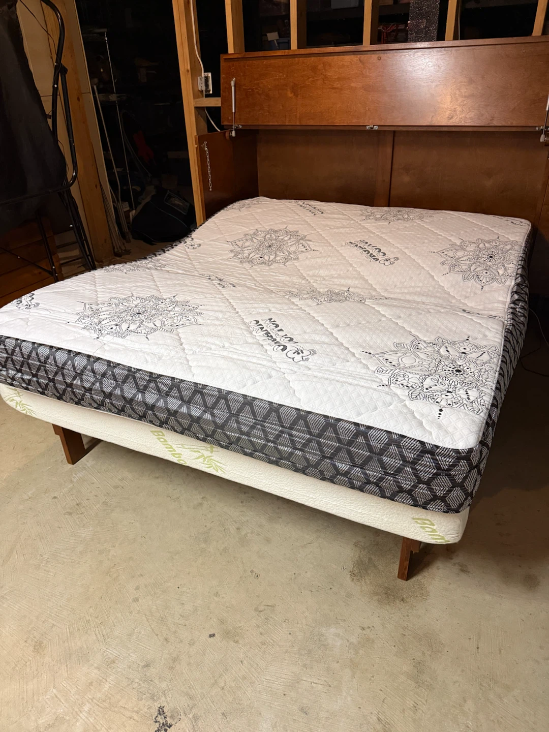 Free **BENT* Foam New Queen Size Mattress ONLY - photo 2