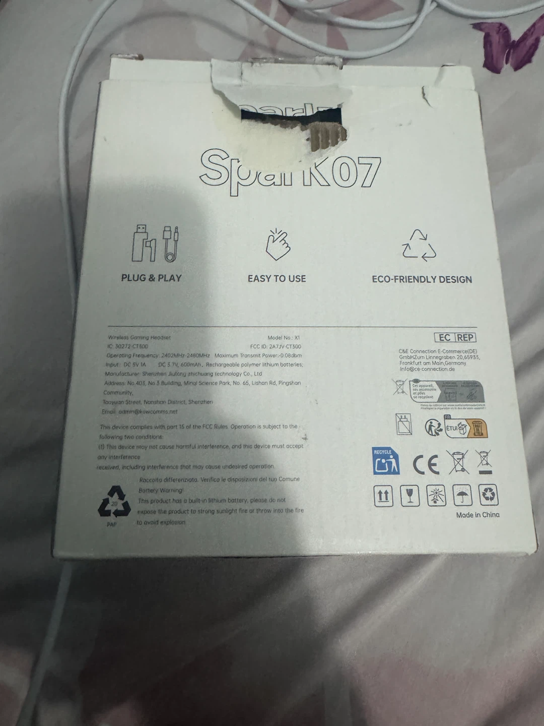 AOC Spark 07 Wireless Headset - photo 3