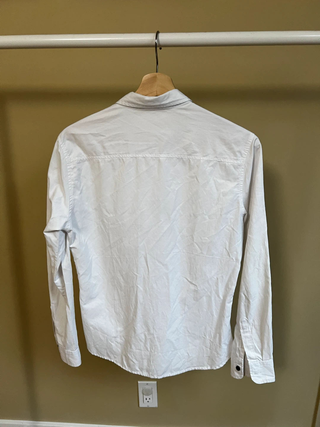 Classic White Button-Down Shirt - photo 2