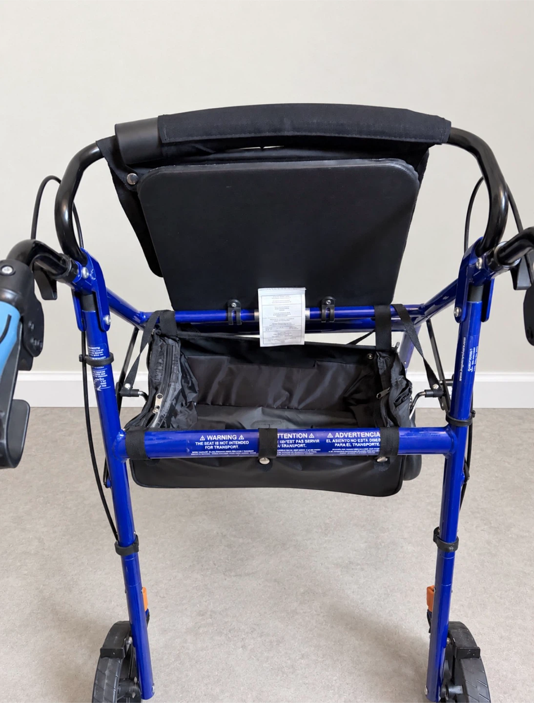 Hugo Elite Rolling Walker Blue - photo 3