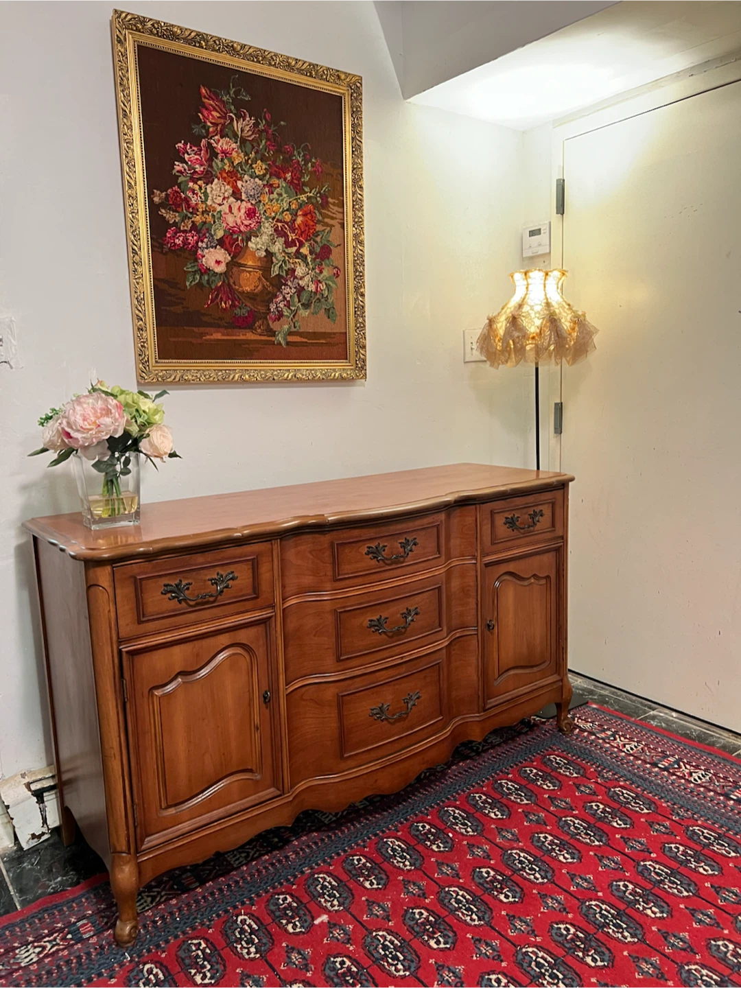 Vintage Cherry Wood Traditional Dresser - Delivery Extra - photo 2