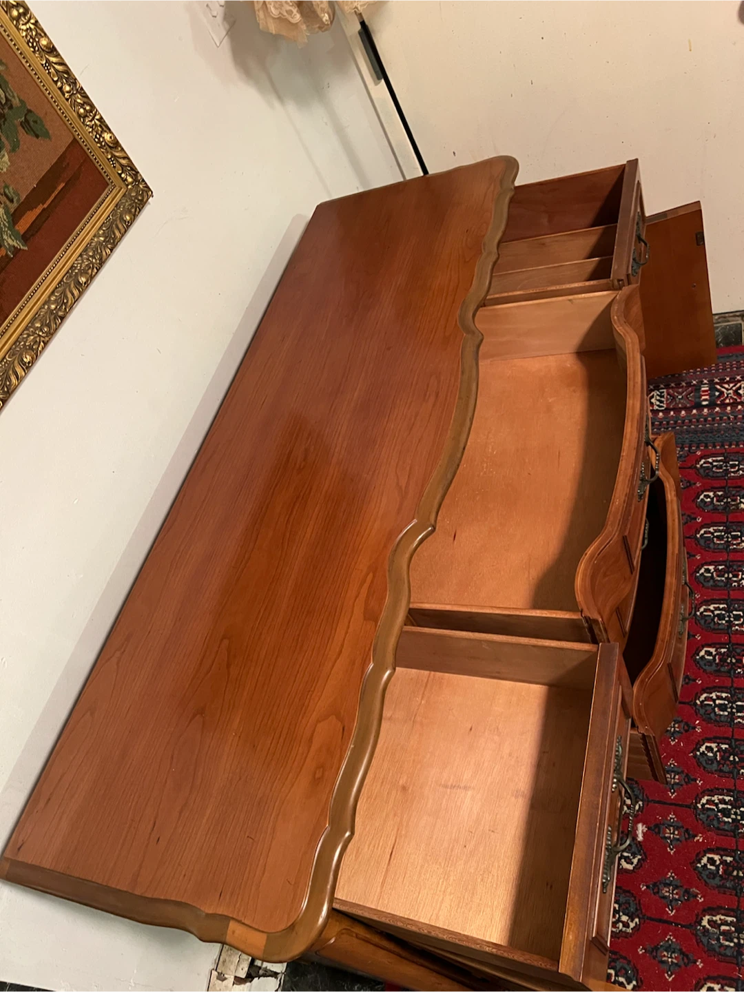 Vintage Cherry Wood Traditional Dresser - Delivery Extra - photo 5