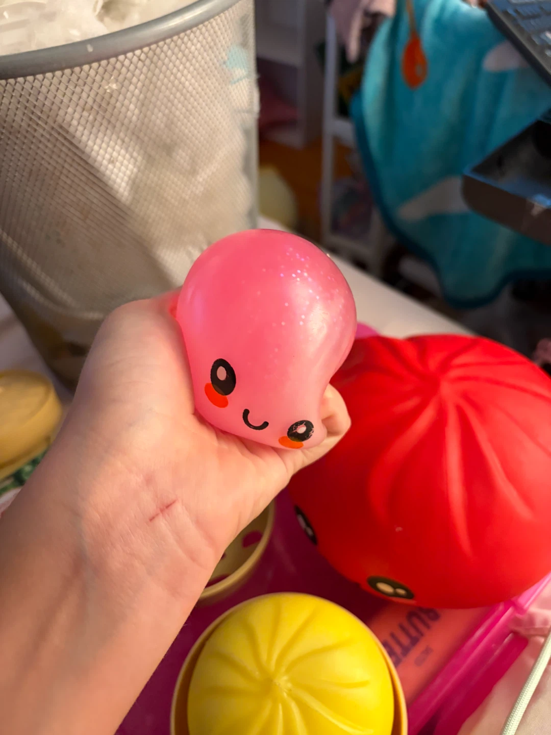 Cute Bun Squishy Fidget Toys