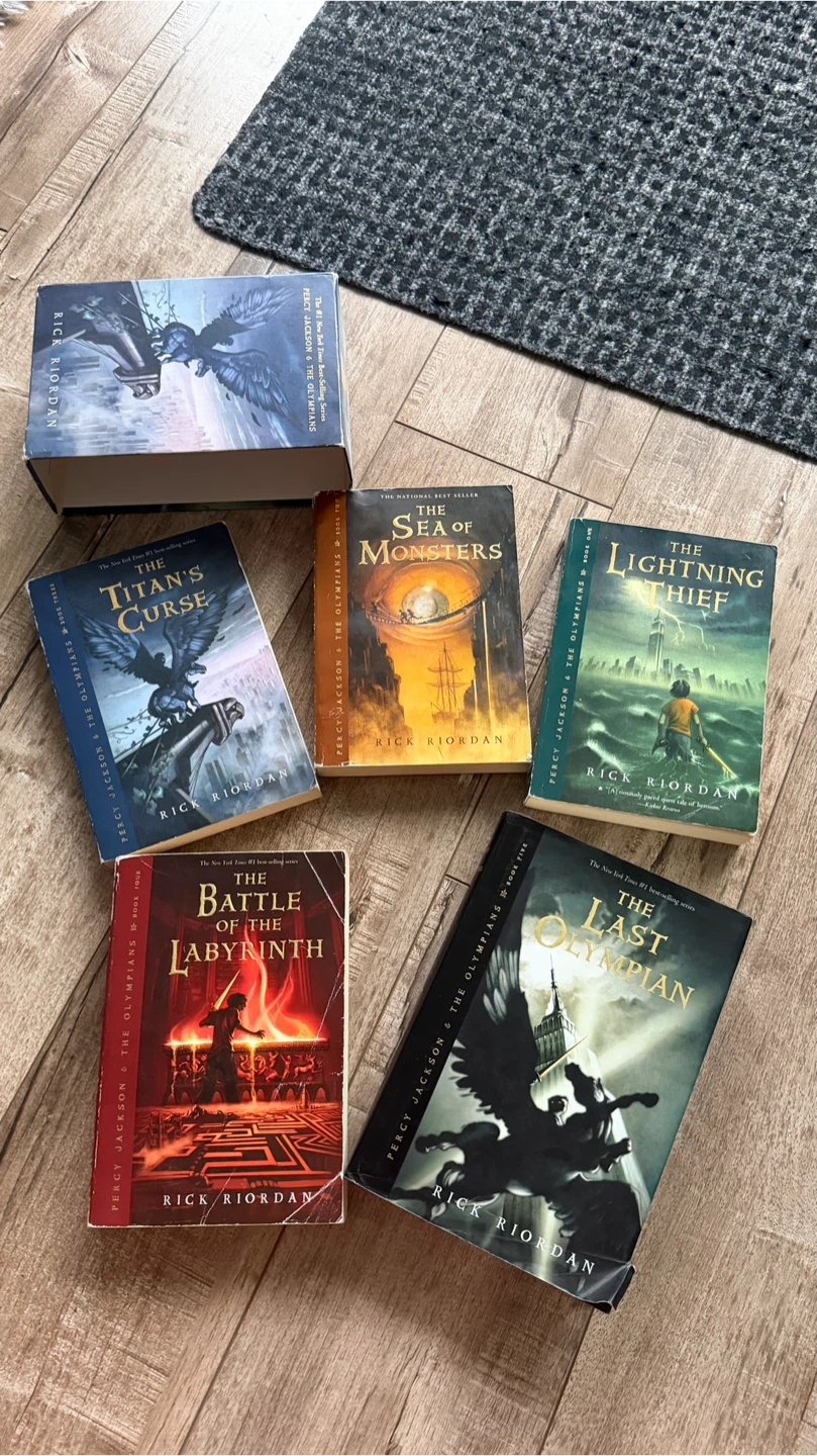 Percy Jackson & The Olympians 5-Book Set