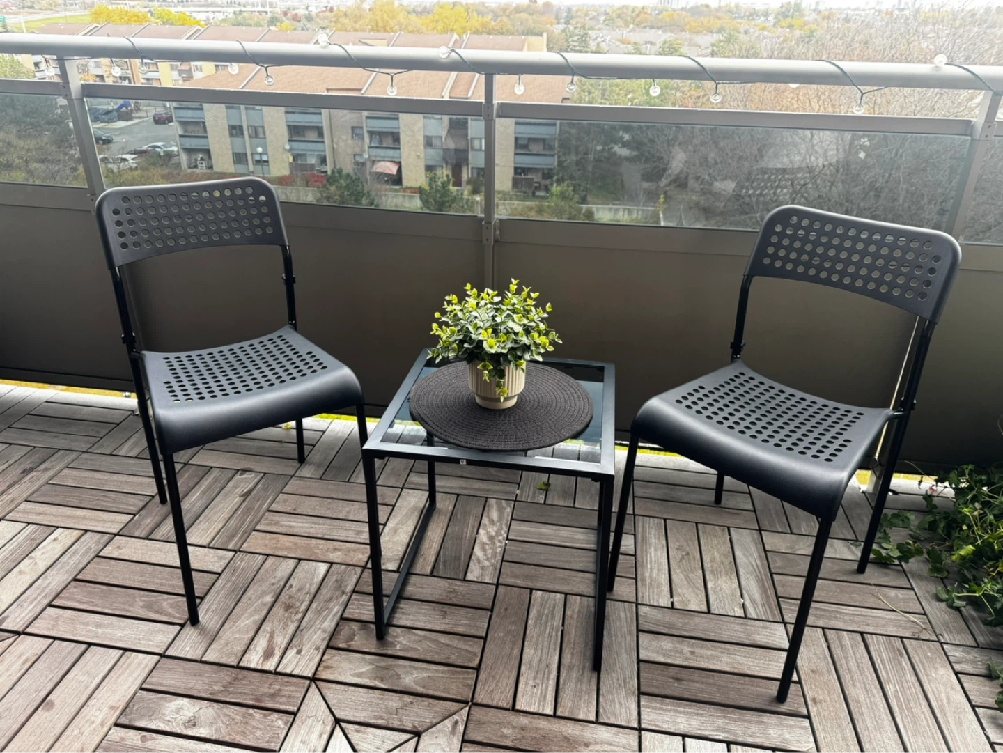 IKEA FEJAN Chairs and Table Set
