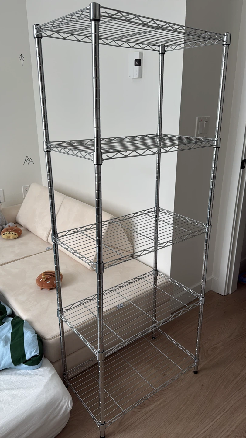 Amazon Basics 5-Shelf Steel Shelving Unit