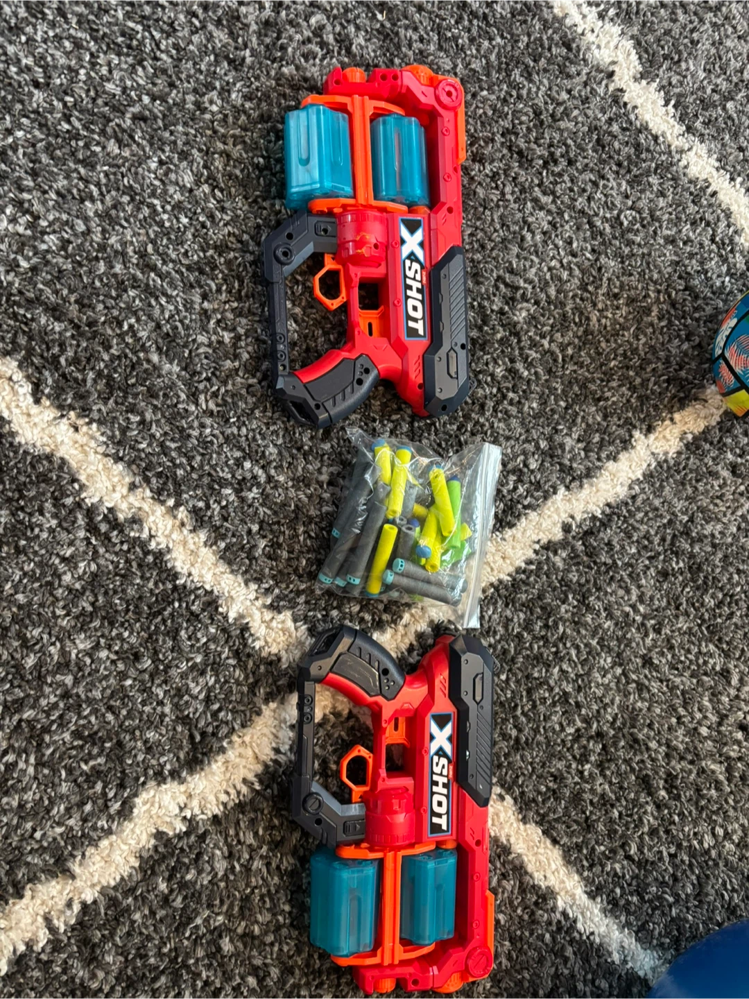 Two X-Shot Blasters with Foam Darts