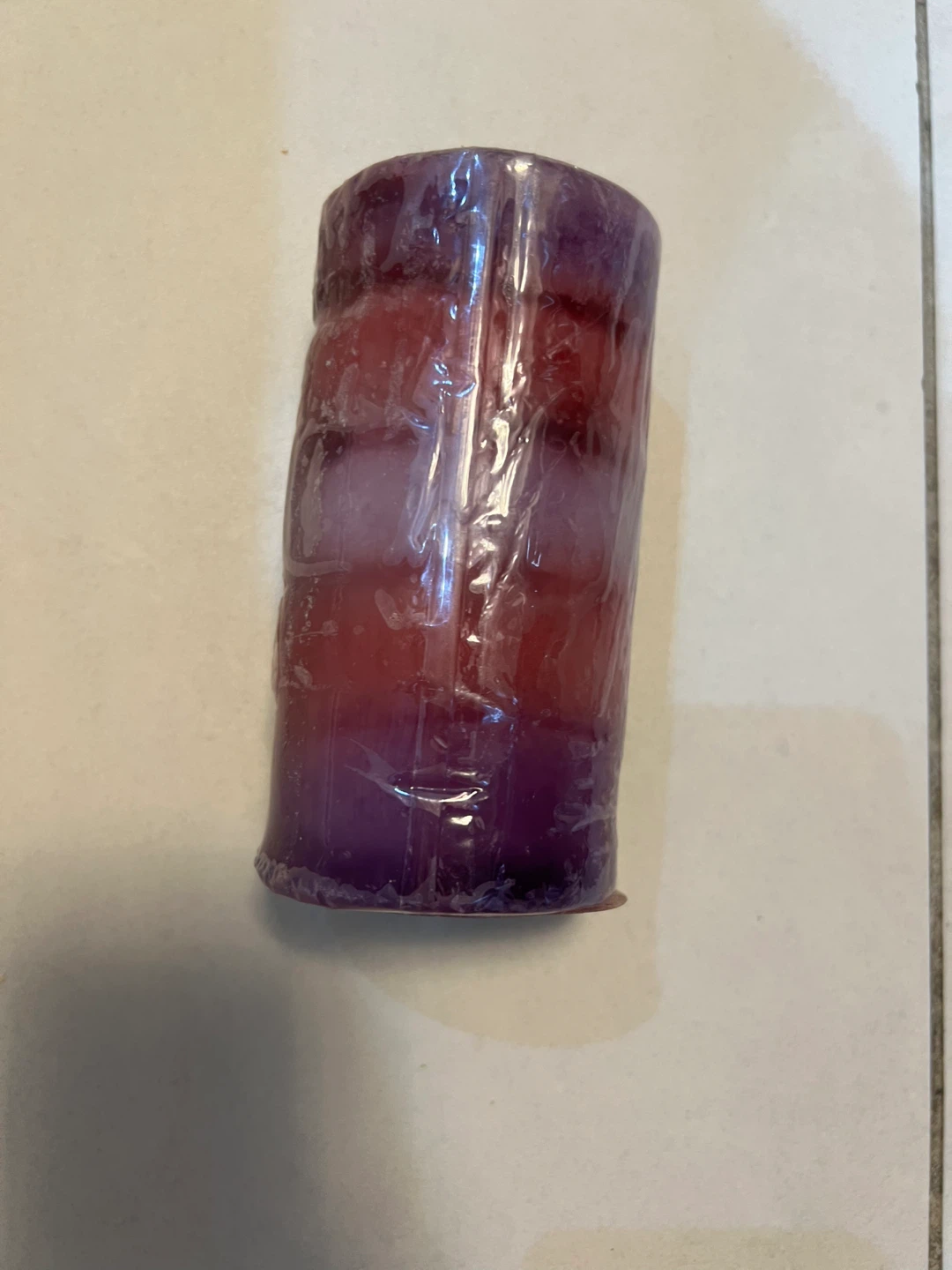 Multicoloured Pillar Candle - photo 2