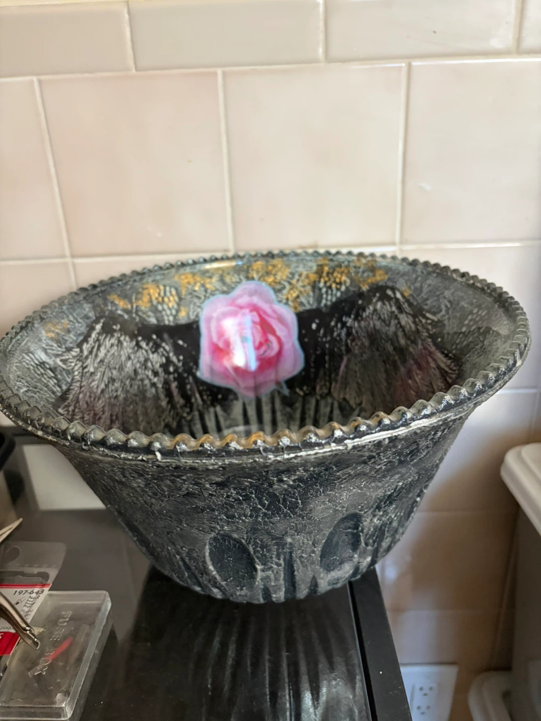 Orbital Arts Decorative Glass Bowl - photo 2