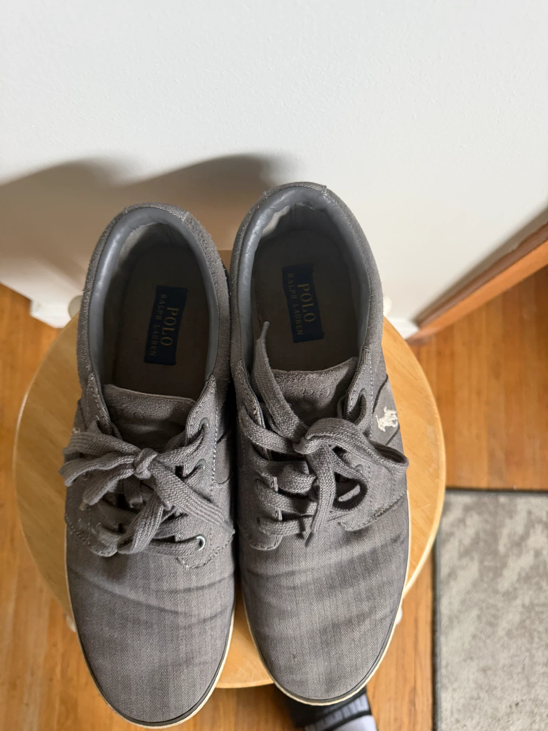 Polo Ralph Lauren grey sneakers - photo 2