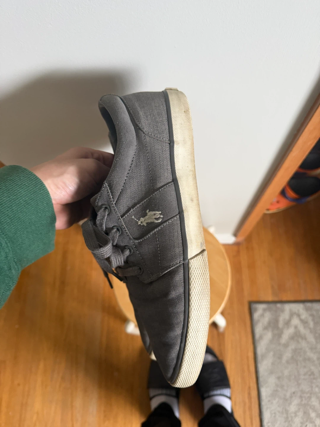 Polo Ralph Lauren grey sneakers - photo 3