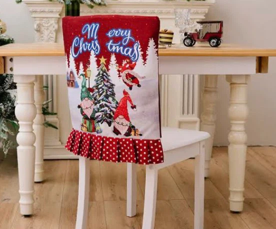 Handmade Holiday Kitchen and Table Linens chair covers - photo 3