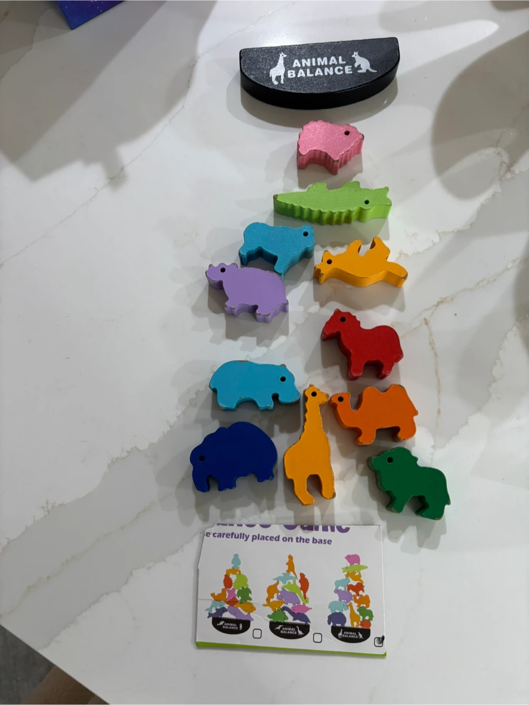 Animal Balance Stacking Game