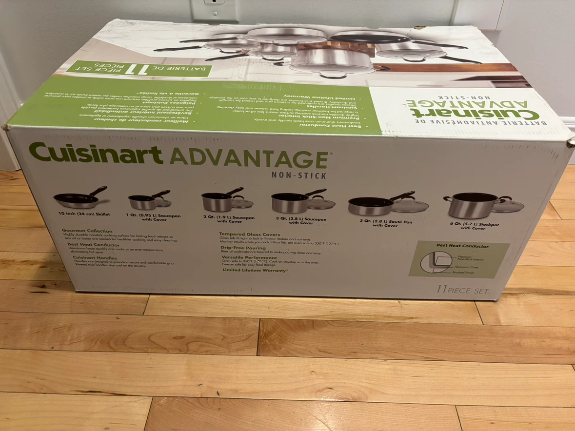 Cuisinart Advantage 11-Piece Non-Stick Cookware Set - photo 4