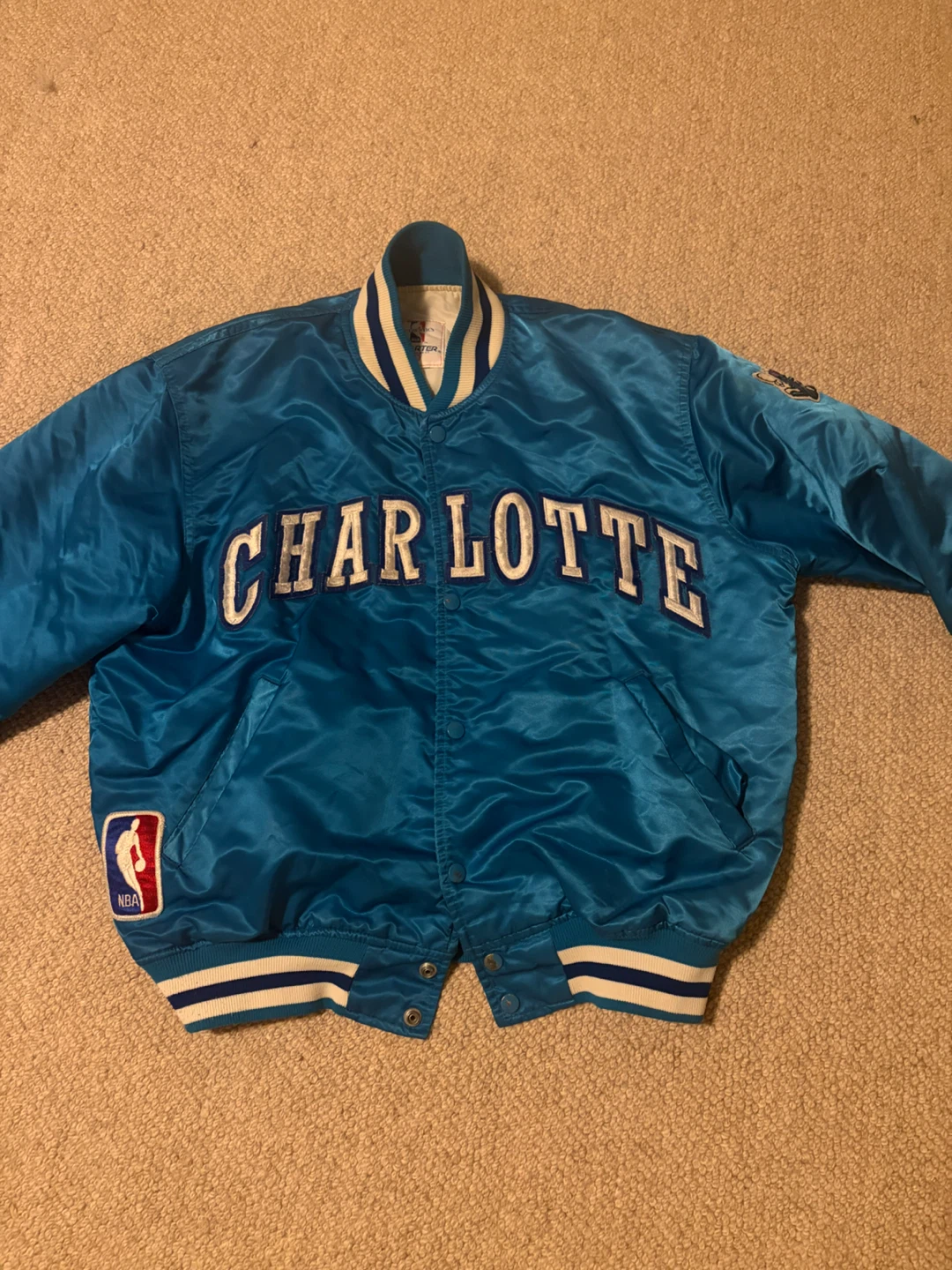 Vintage Charlotte Hornets NBA Starter Jacket