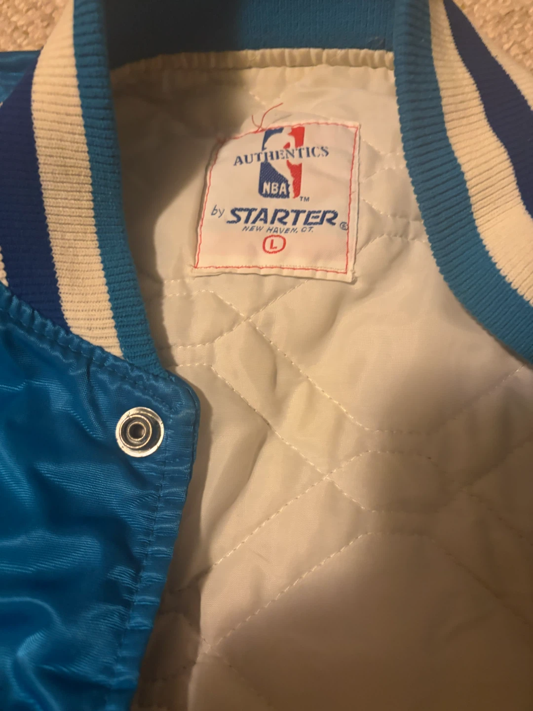 Vintage Charlotte Hornets NBA Starter Jacket - photo 4