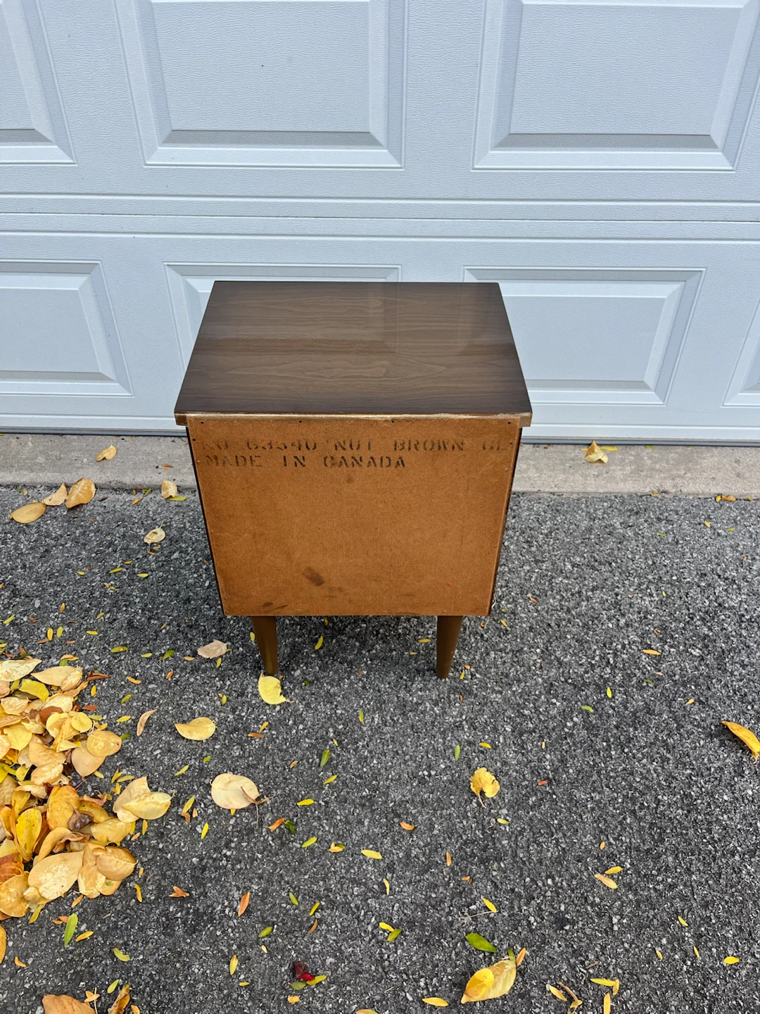 MCM Walnut Nightstand / End Table (Made in Canada) - photo 4