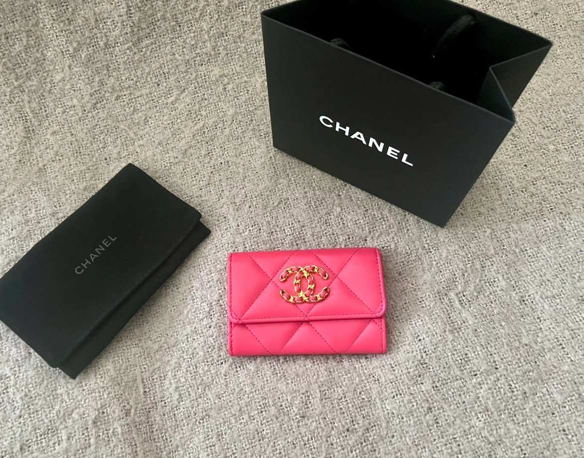 Chanel card case