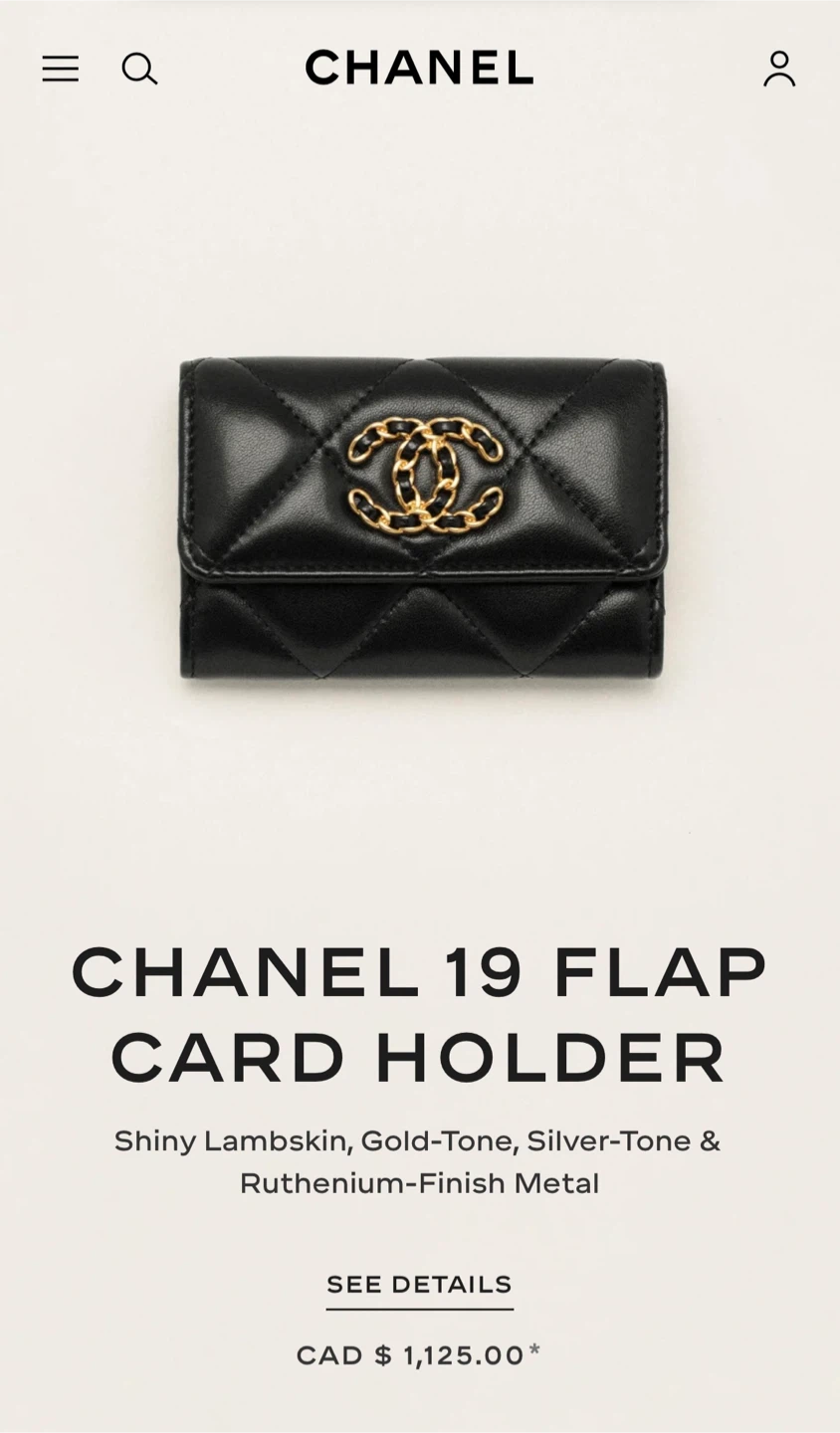 Chanel card case - photo 2