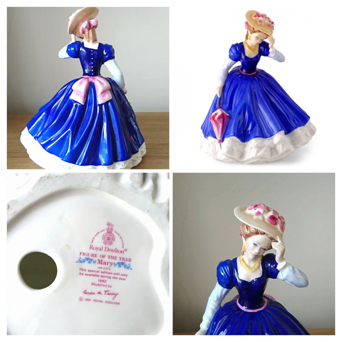Royal Doulton Mary Figure of the Year 1992