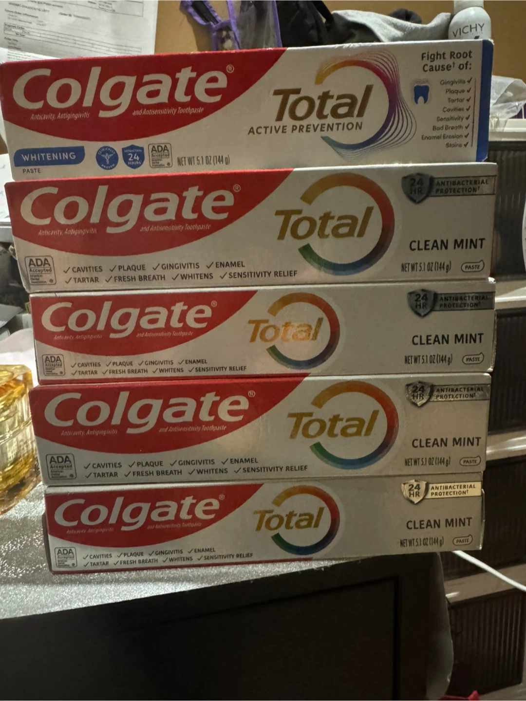 Expired Toothpaste, for cleaning ONLY. Colgate Toothpaste