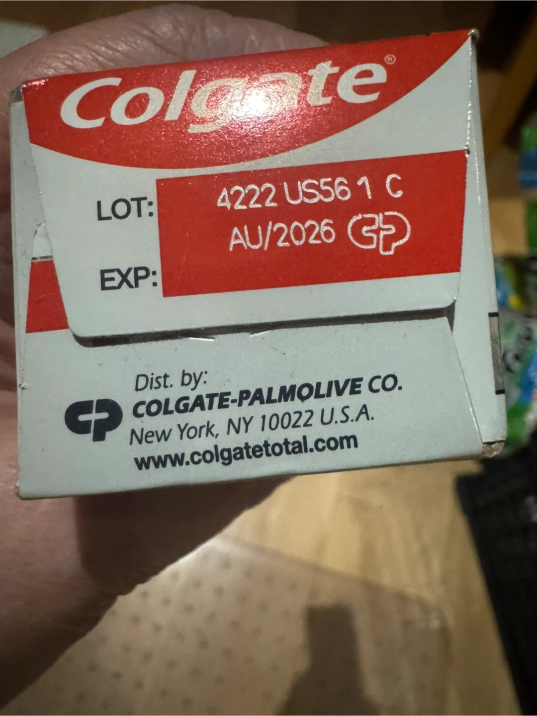 Expired Toothpaste, for cleaning ONLY. Colgate Toothpaste - photo 2