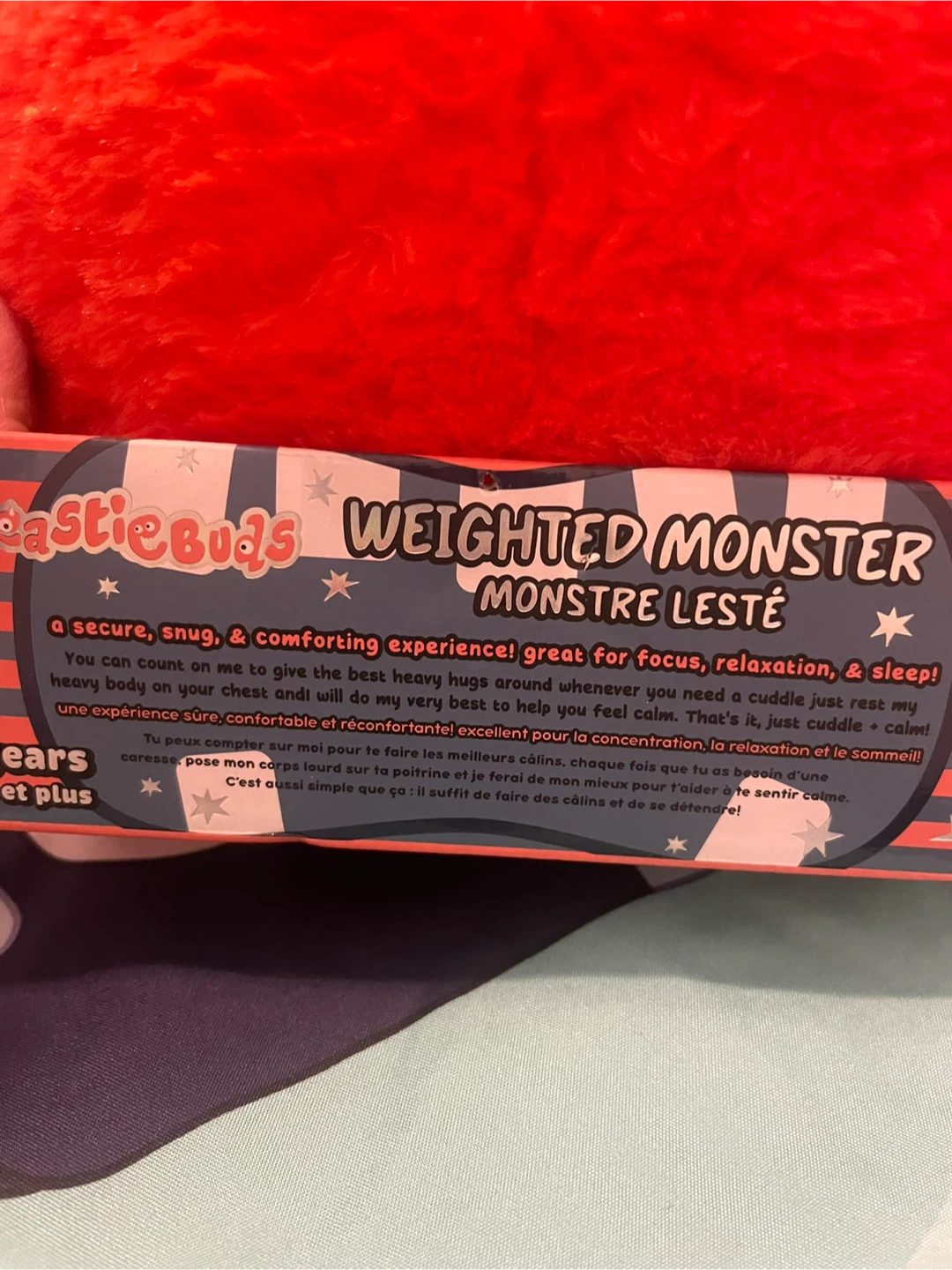 Beastie Buds Weighted Monster Plush - Blink - photo 3
