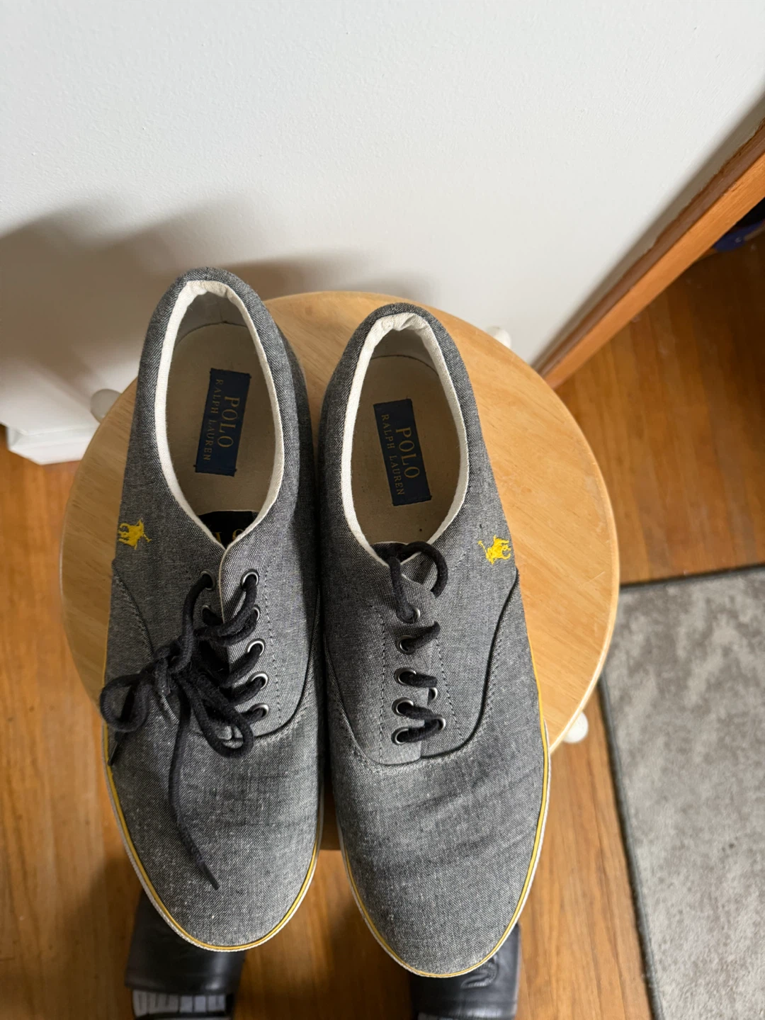 Polo Ralph Lauren grey sneakers
